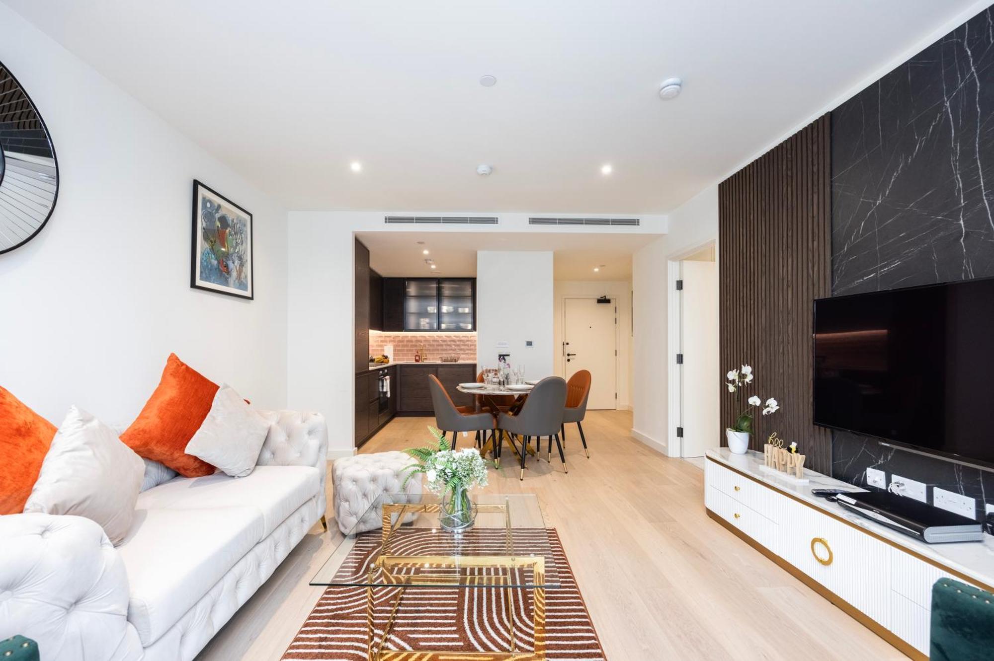 Austin David Apartments Royal Wharf Londres Extérieur photo