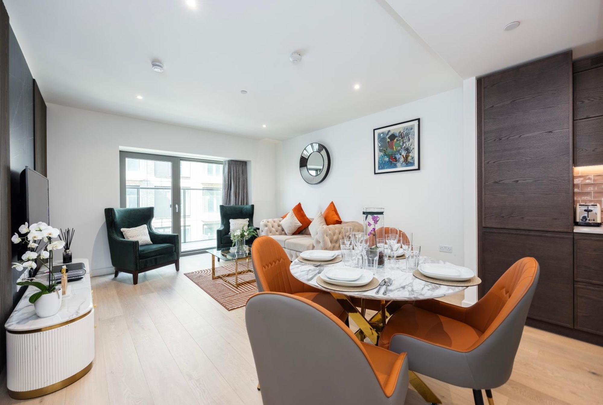 Austin David Apartments Royal Wharf Londres Extérieur photo